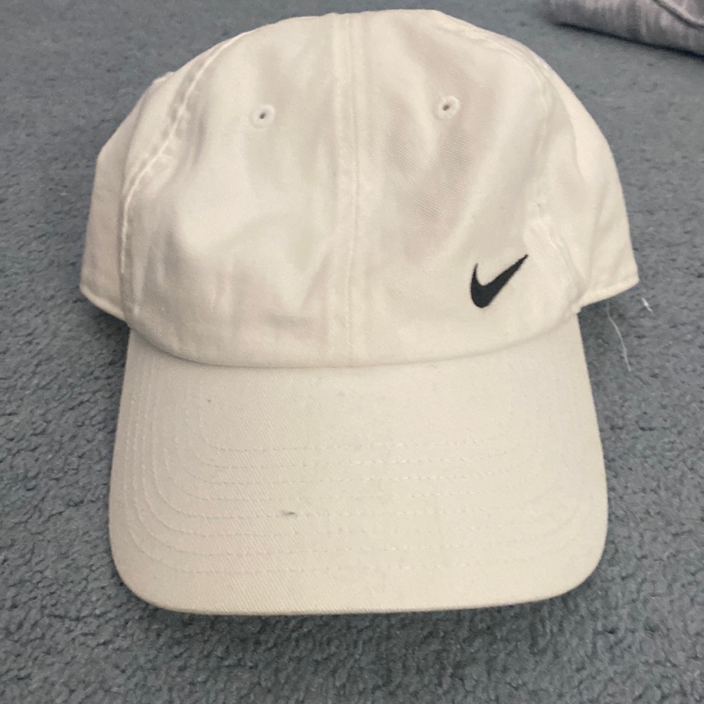 Nike white baseball cap